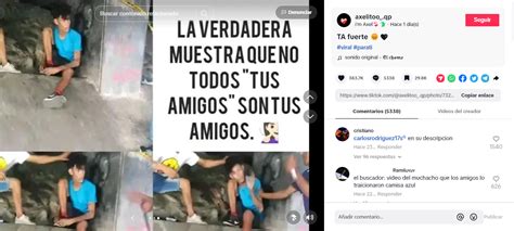 Amigos traicioneros video Twitter, de esto se trata el clip sin .